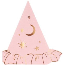 Caja de fiesta de bruja rosa. n3