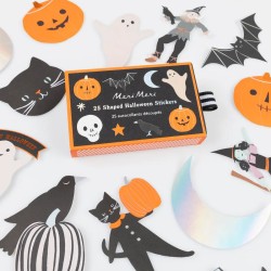 Surtido de 25 pegatinas de Halloween. n1