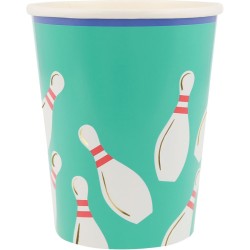 8 vasos de bolos. n�1