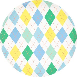 8 platos Argyle