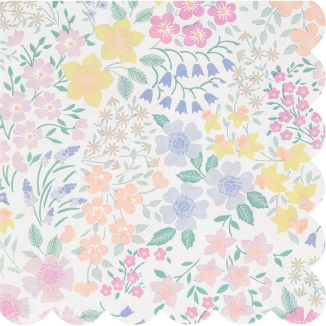 16 servilletas Cottage Garden 