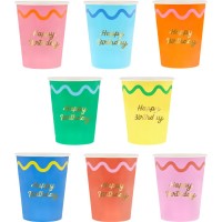 Contiene : 1 x 8 vasos Wiggle Edge