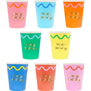 8 vasos Wiggle Edge