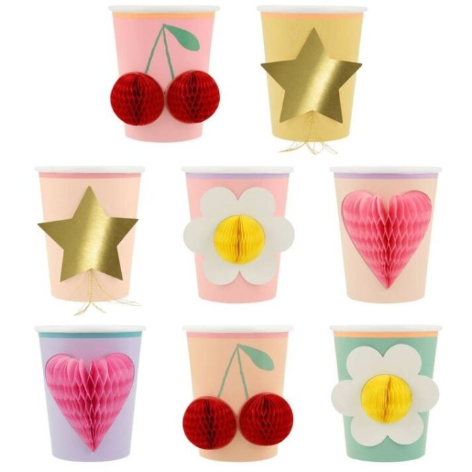 8 vasos Icons 