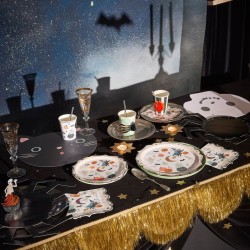 8 platos Patchwork Halloween. n°3