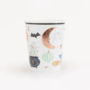 8 vasos Halloween