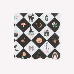 Caja de fiesta de patchwork de Halloween. n�3