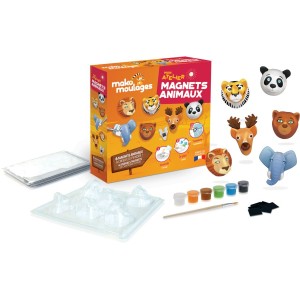 Kit Creativo Mi taller de imanes de animales - Mako Moulages