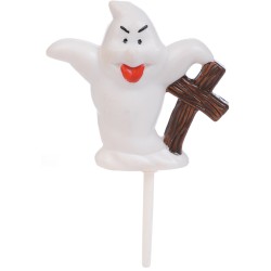 4 palillos Halloween 3D - Plstico. n4