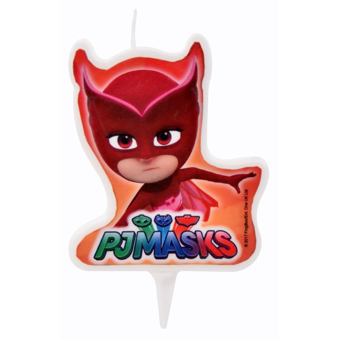 1 Vela PJ Masks - Bho (9 cm) 
