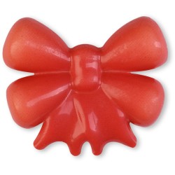 Surtido de 4 lazos curvos de chocolate blanco. n1