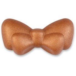 Surtido de 4 lazos curvos de chocolate blanco. n3