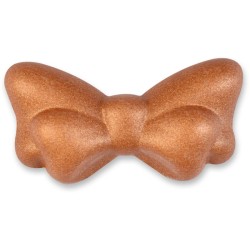 Surtido de 4 lazos curvos de chocolate blanco. n4