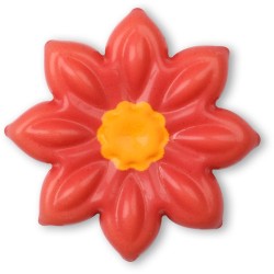 4 Rosas de Navidad de Chocolate Blanco – Ø 3, 4 cm. n°2