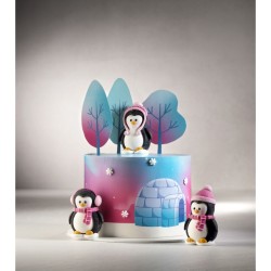 1 Pingino de Azcar 3D Adorable  6, 5 cm. n10