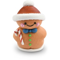 1 Hombre de jengibre 3D de azcar  5 cm. n3