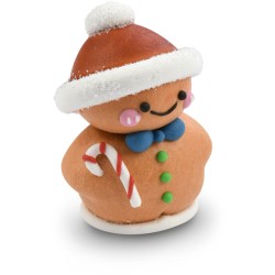 1 Hombre de jengibre 3D de azcar  5 cm. n6