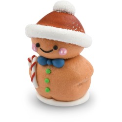 1 Hombre de jengibre 3D de azcar  5 cm. n7