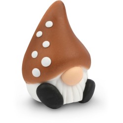 1 Elfo de Hongo de Azcar 3D  6 cm. n8