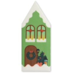 Surtido de 3 casitas escandinavas Ø 5 cm – Azúcar. n°3