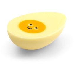 4 huevos 2D � Chocolate blanco. n�8