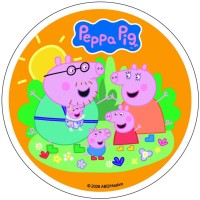Disco de oblea de Peppa Pig de 21 cm