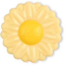 Surtido de 3 Flores -  3, 5 cm - Chocolate blanco. n2
