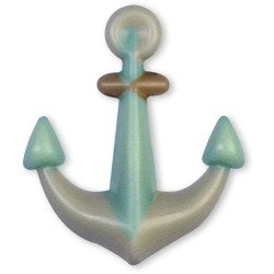 Surtido de 3 Decoraciones Marinas - Chocolate Blanco. n5