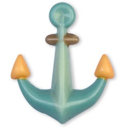 Surtido de 3 Decoraciones Marinas - Chocolate Blanco. n6