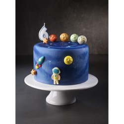Surtido de 4 Planetas -  2, 6 cm - Chocolate blanco. n5