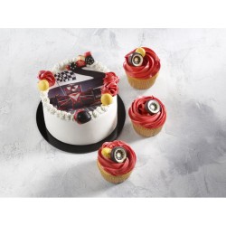 3 decoraciones de Frmula 1 - Chocolate blanco. n7