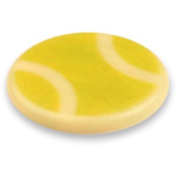 2 decoraciones de tenis - Chocolate blanco. n3