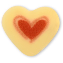 6 Mini Corazones - 1, 6 cm - Chocolate blanco. n3