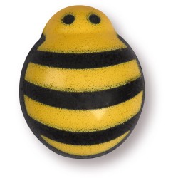 5 Mini Abejas -  1, 5 cm - Chocolate blanco. n1