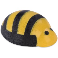 5 Mini Abejas -  1, 5 cm - Chocolate blanco. n4
