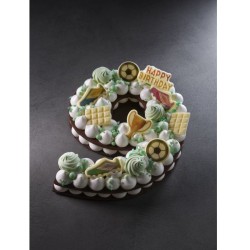 3 Decoraciones de Fútbol– Chocolate Blanco. n°5