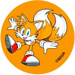 12 pegatinas de galletas Sonic (5, 5 cm) - Az�car. n�2