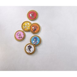 12 pegatinas de galletas Sonic (5, 5 cm) - Az�car. n�7