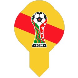 10 tabletas de papel oblea para la Copa Mundial de F�tbol. n�4