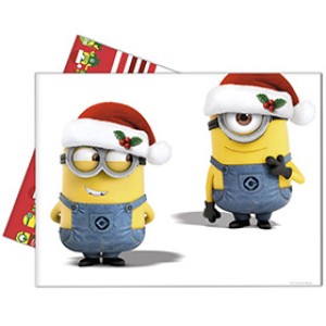 Mantel navideo Minions