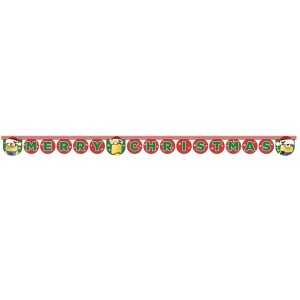 Feliz Navidad Minions Navidad Carta Guirnalda