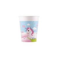 8 vasos de unicornio