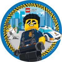 8 platos de la ciudad de Lego