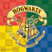 Contiene : 1 x 20 servilletas Harry Potter Hogwarts