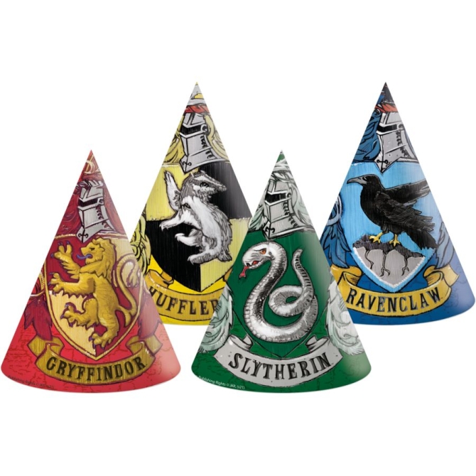 6 sombreros de Hogwarts de Harry Potter 