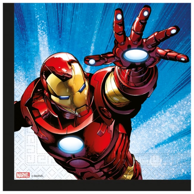20 toallas de Avengers Evergreen