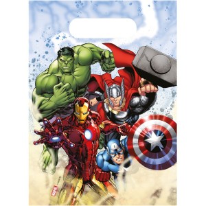 6 Bolsitas de regalo de Avengers Infinity Stones