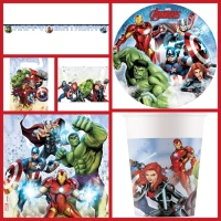 Caja de fiesta grande con piedras del infinito de Los Vengadores