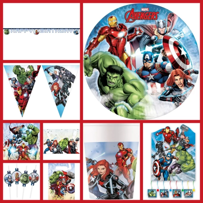 Caja de fiesta Maxi Piedras del Infinito Vengadores 