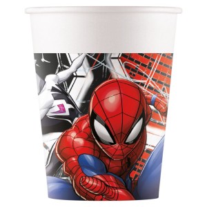 8 copas de Spiderman World Of Webs